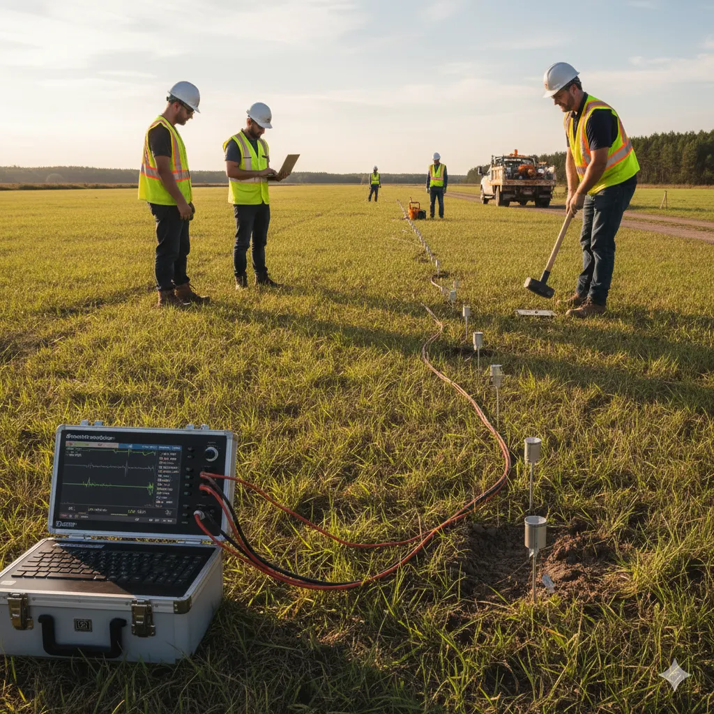 Seismic Refraction Test (SRT)