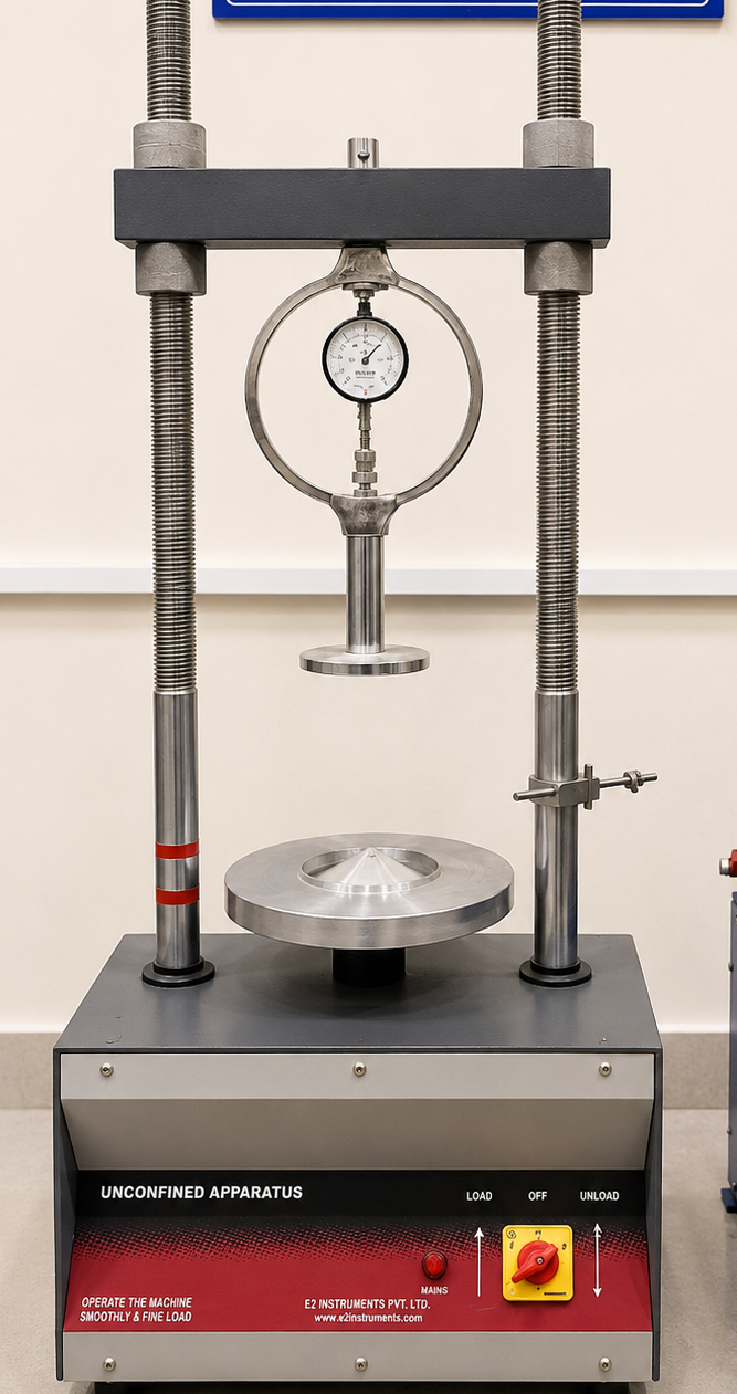 Unconfined Compression Strength Machine