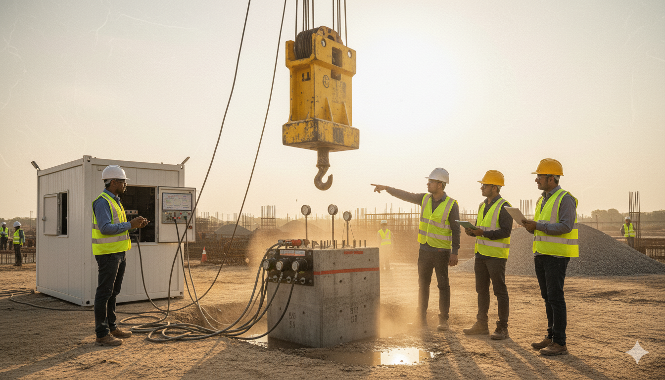 Dynamic Pile Load Test