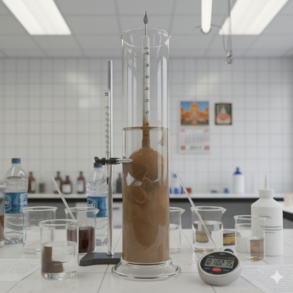 Particle Size by Hydrometer