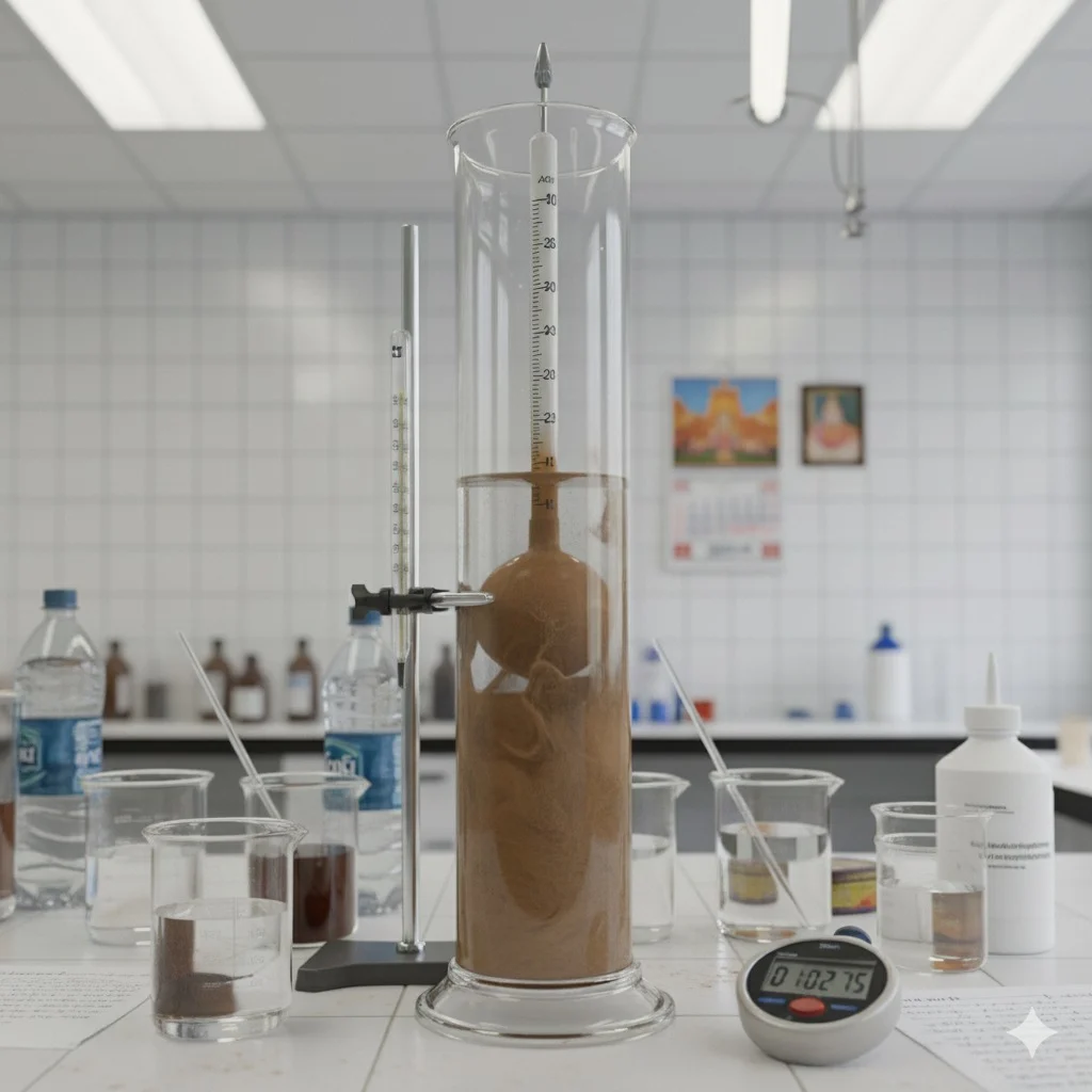 Particle Size by Hydrometer