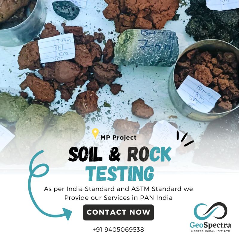 Soil investigation by GeoSpectra team