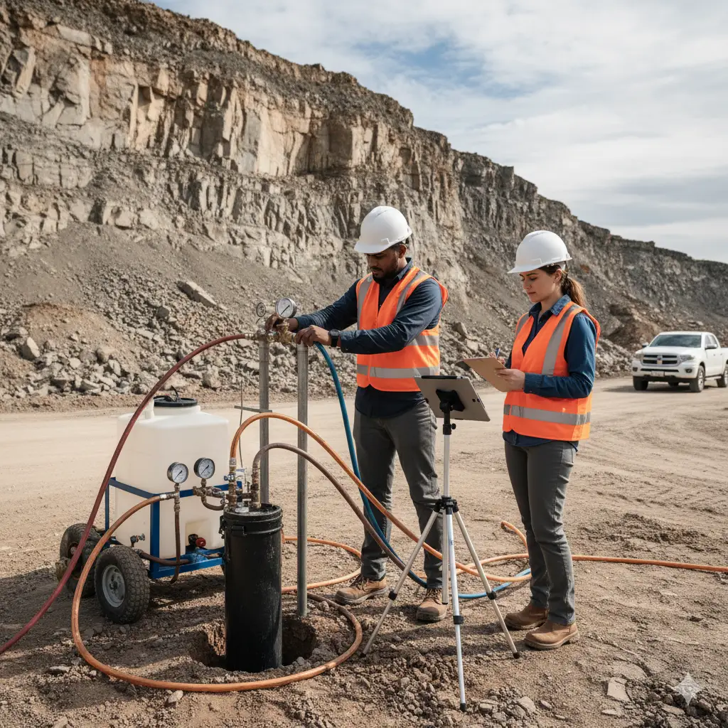 In Situ Soil & Rock Permeability Test