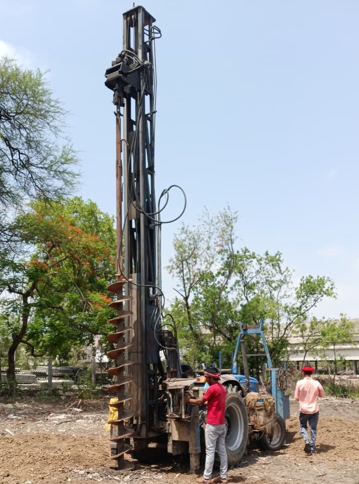 GeoSpectra Tractor Mounted Piling Work at Maksi