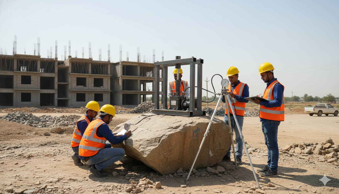 In Situ Shear Test on Rock