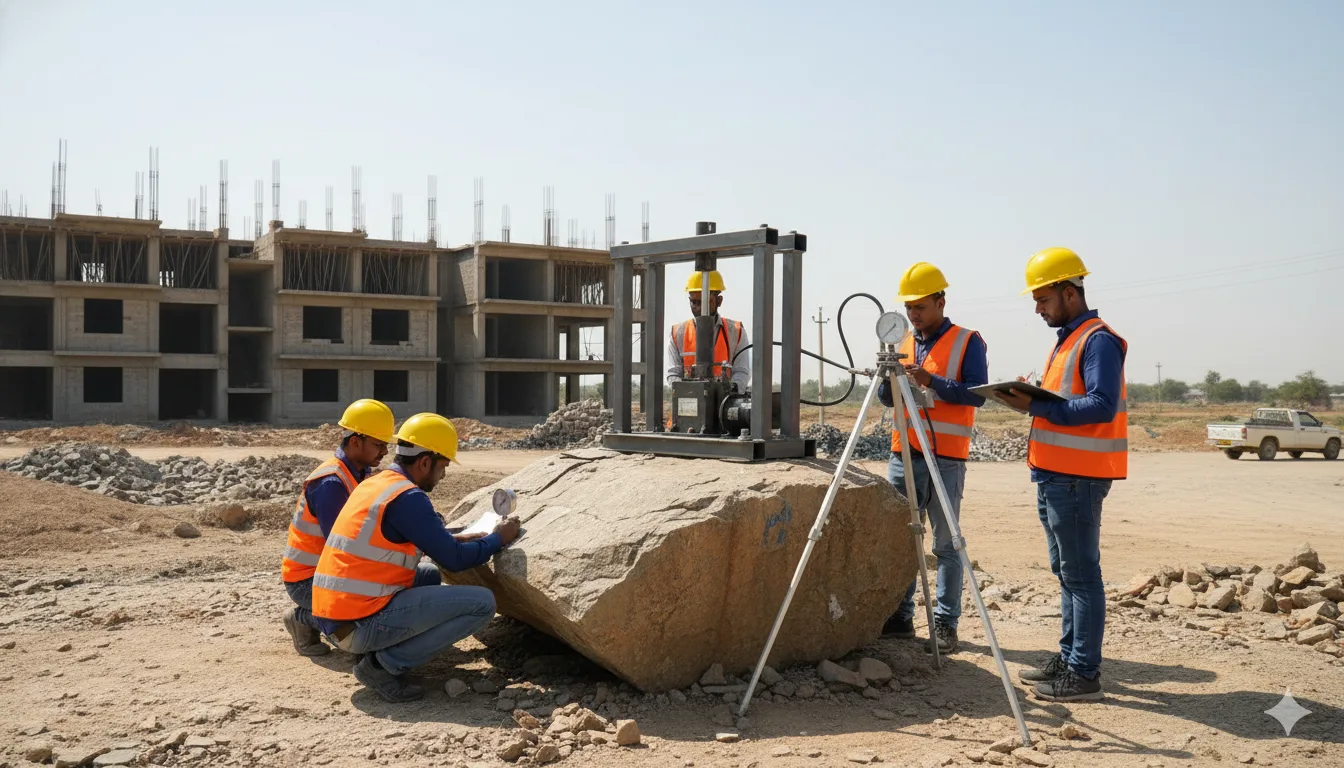 In Situ Shear Test on Rock