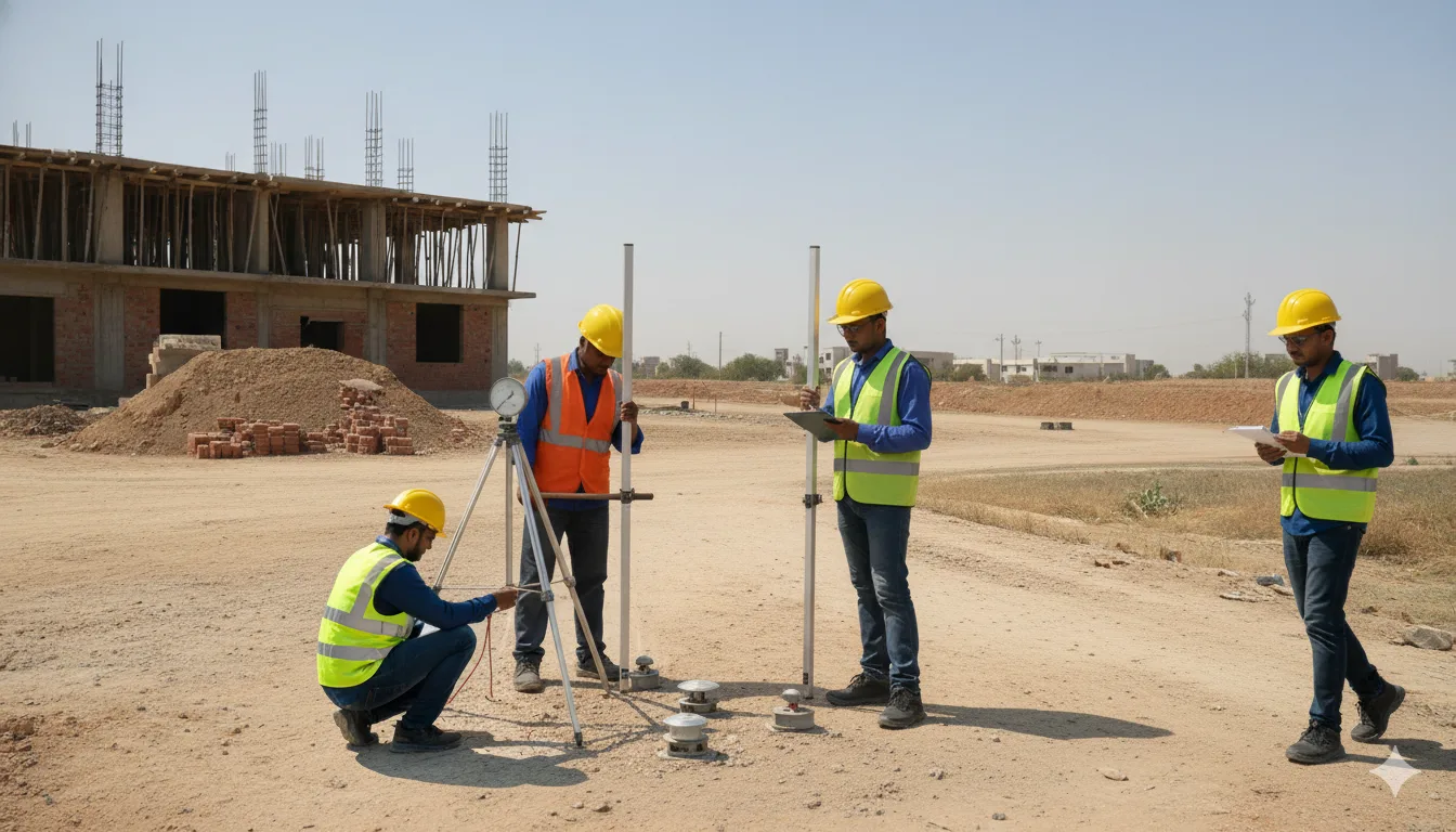 Measurement of Settlement & Heave