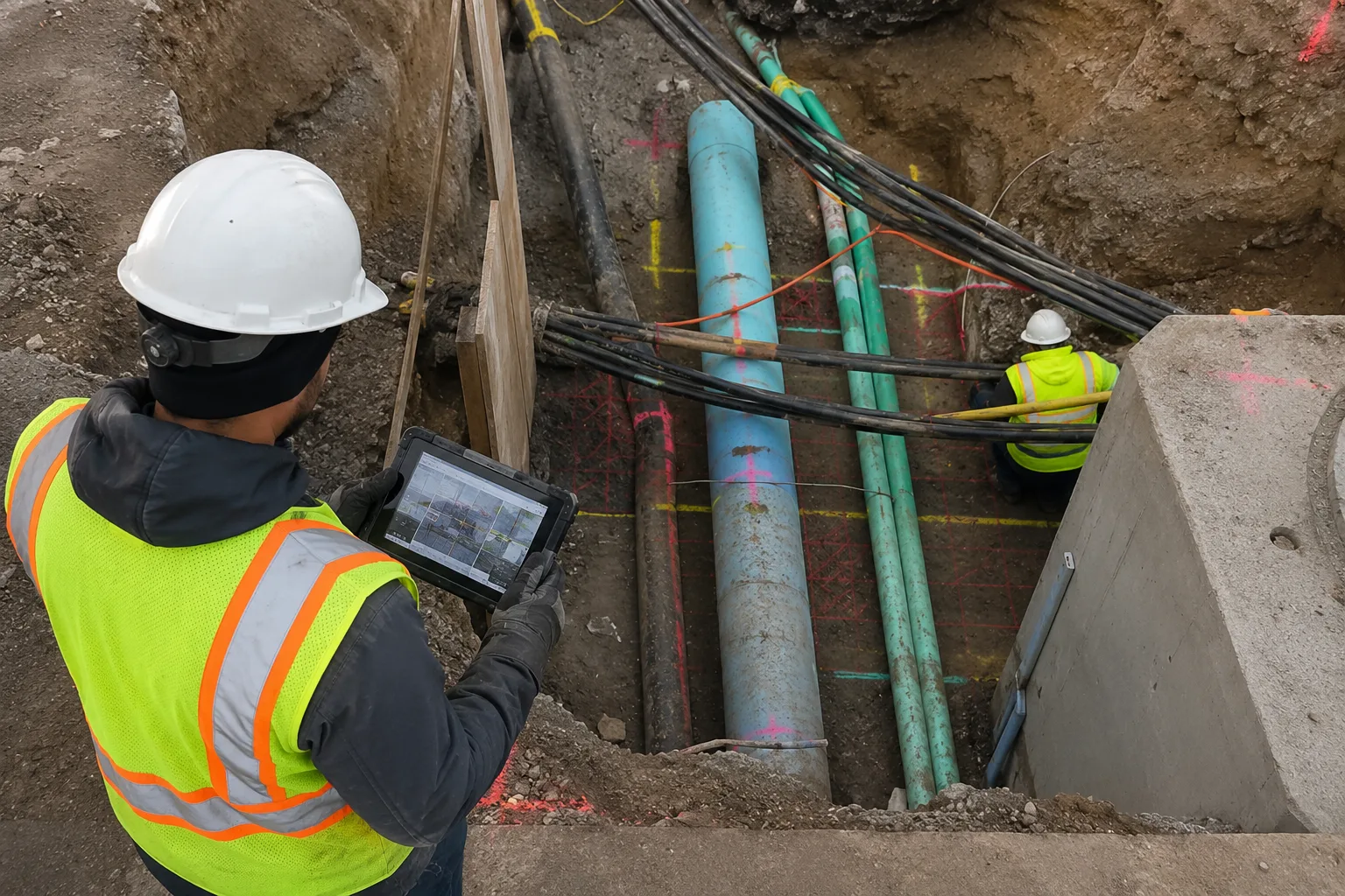 Underground Utility Mapping Services